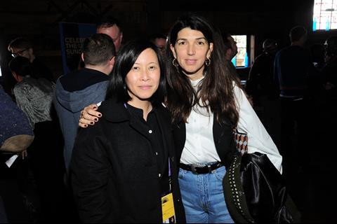 Kim Yutani (Sundance director of programming) and Zeina Durra (director, 'Luxor')
